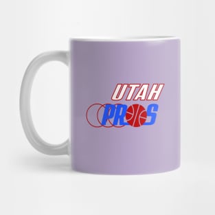 Defunct Utah Prospectors WBA Basketball Mug